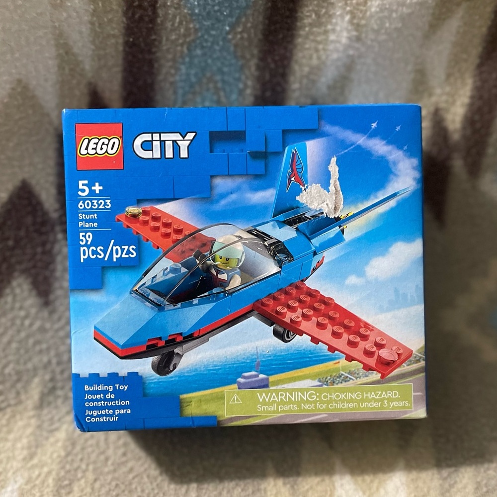 NWT 59pc LEGO City stunt plane